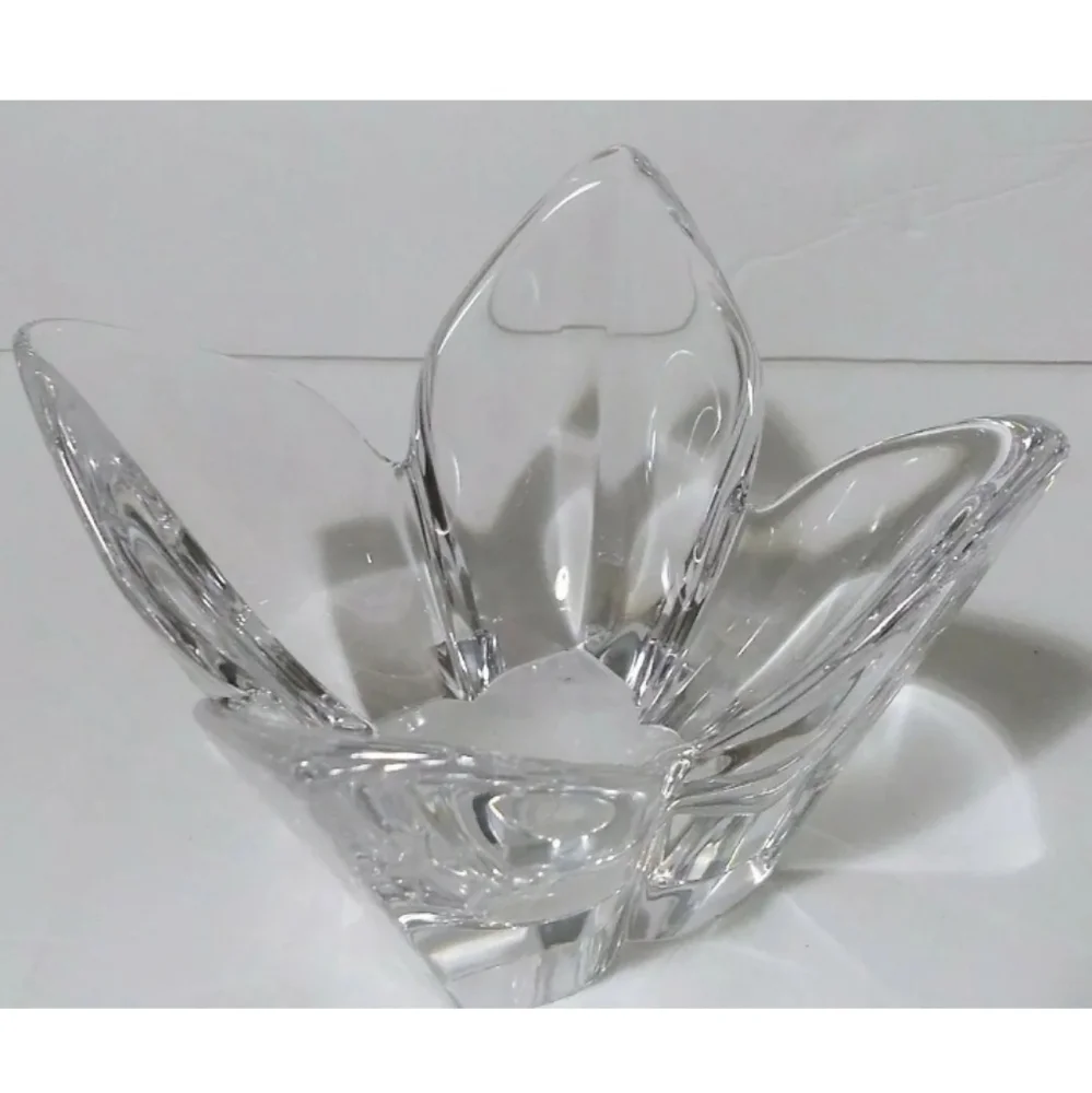 Orrefors Crystal Lotus Violet Petal.